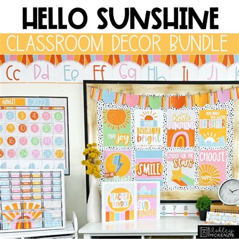 sunshine classroom decor